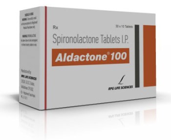 Embalaža zdravila Aldactone 100mg